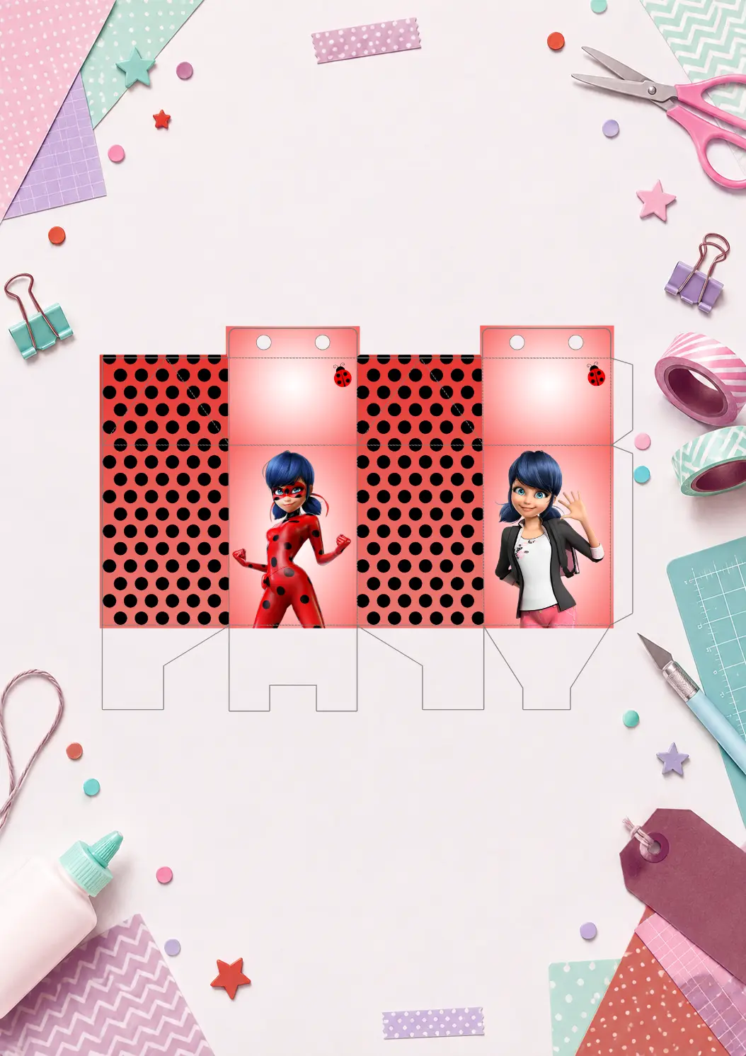 Printable box template 1