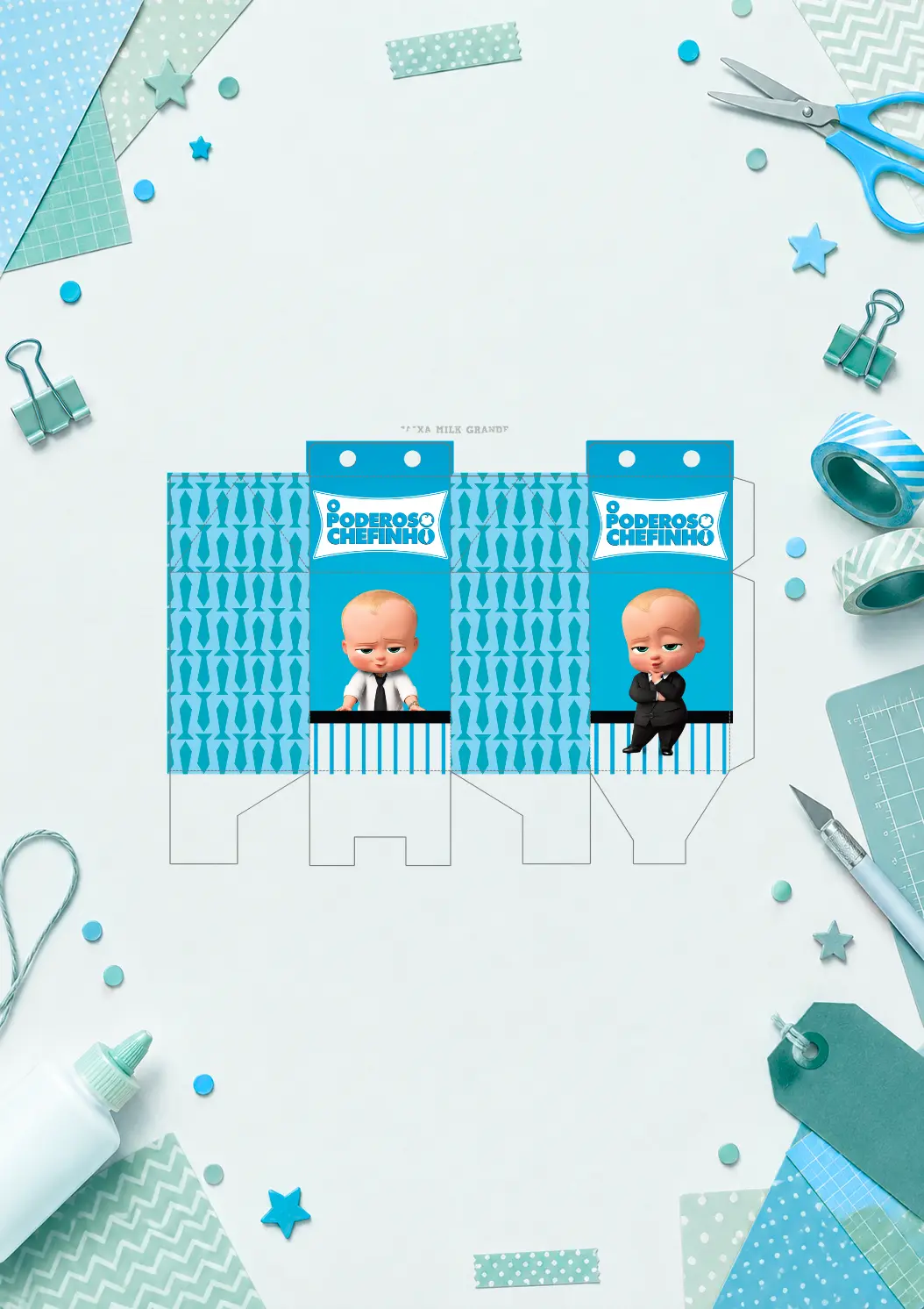 Printable box template 2