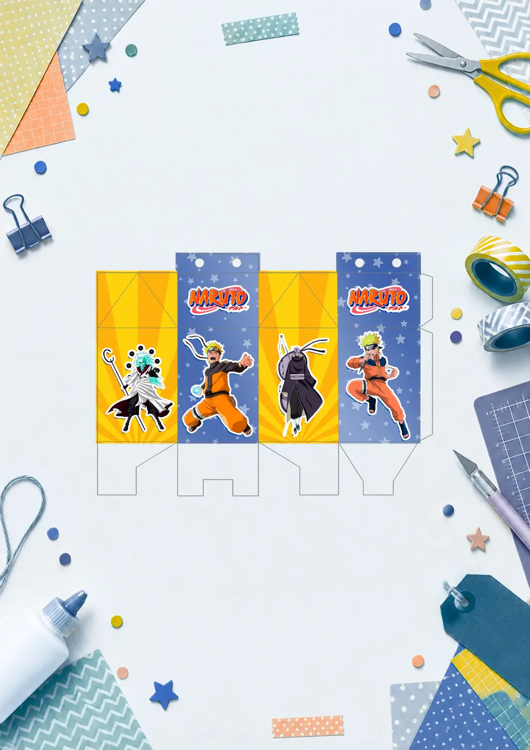 Printable box template 5